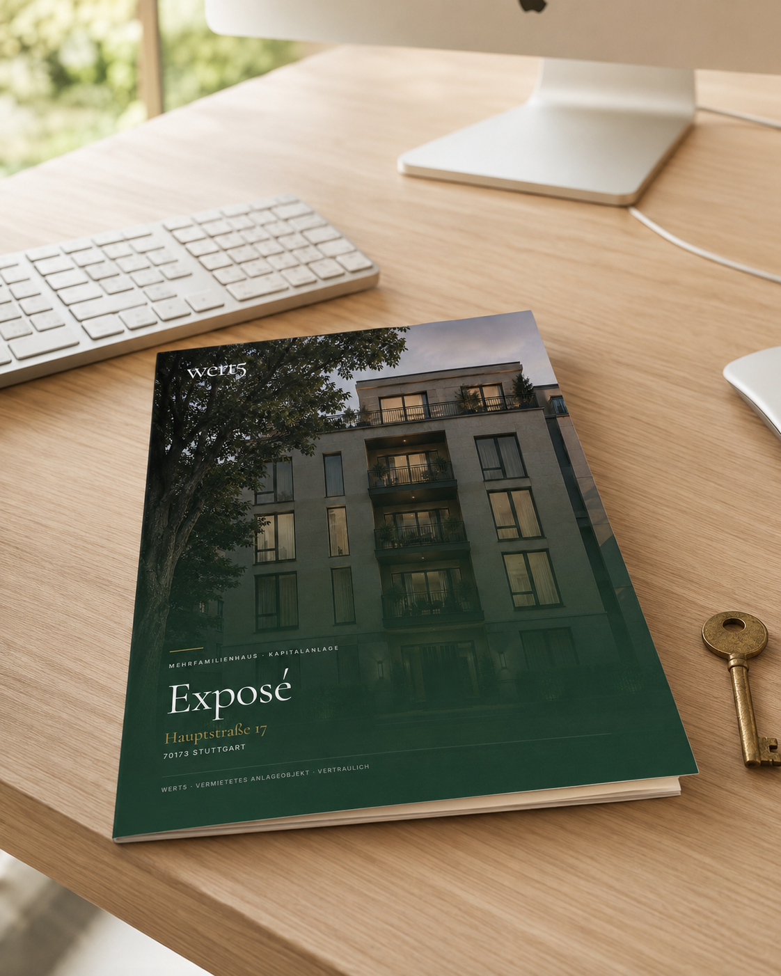 Off-Market-Exposé mit Schlüssel – Ihr passendes Objekt kommt direkt zu Ihnen – wert5